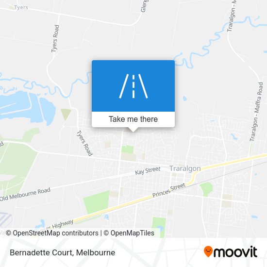 Bernadette Court map
