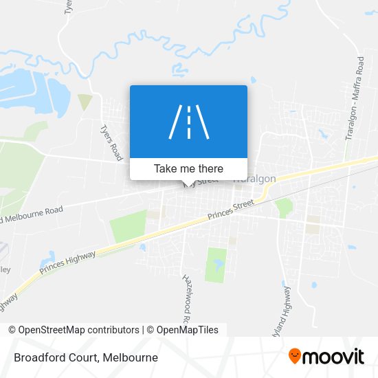 Broadford Court map