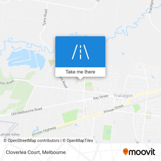 Cloverlea Court map