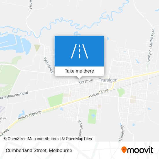 Cumberland Street map