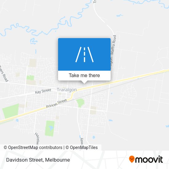 Davidson Street map