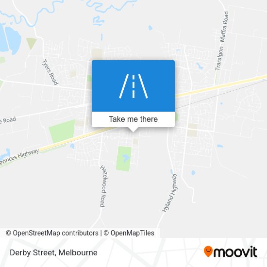 Derby Street map