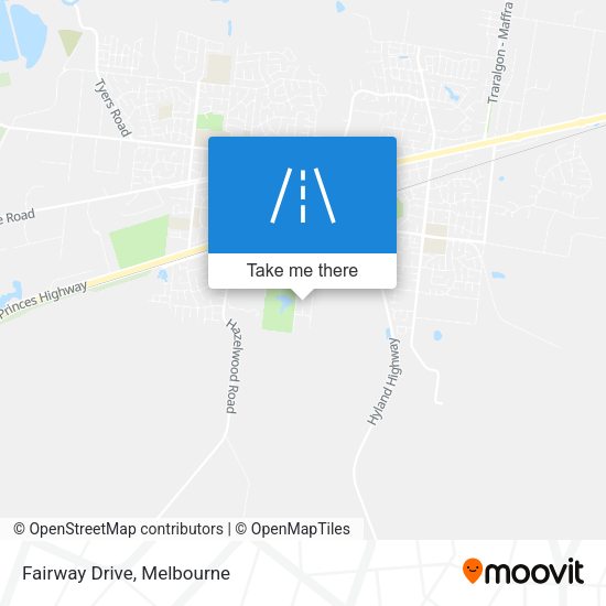 Fairway Drive map