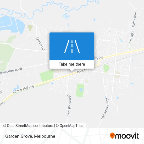 Garden Grove map
