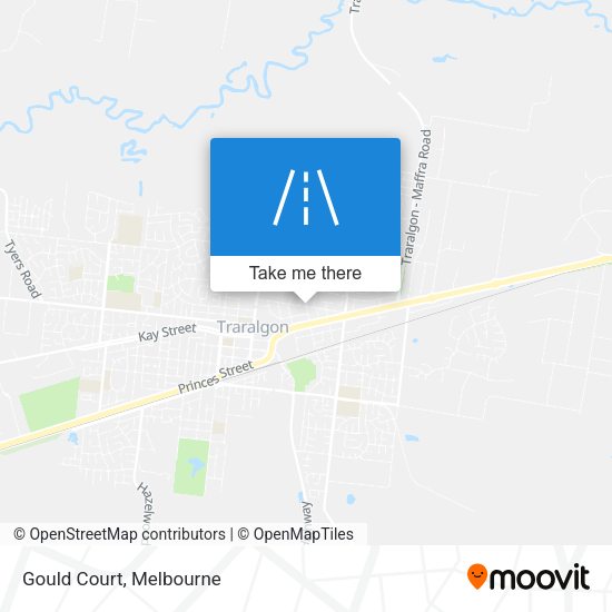Gould Court map