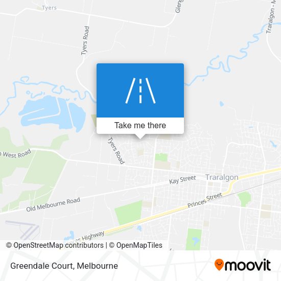Greendale Court map