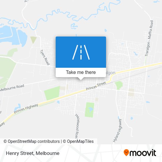 Henry Street map