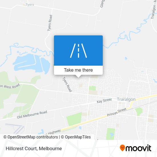 Hillcrest Court map