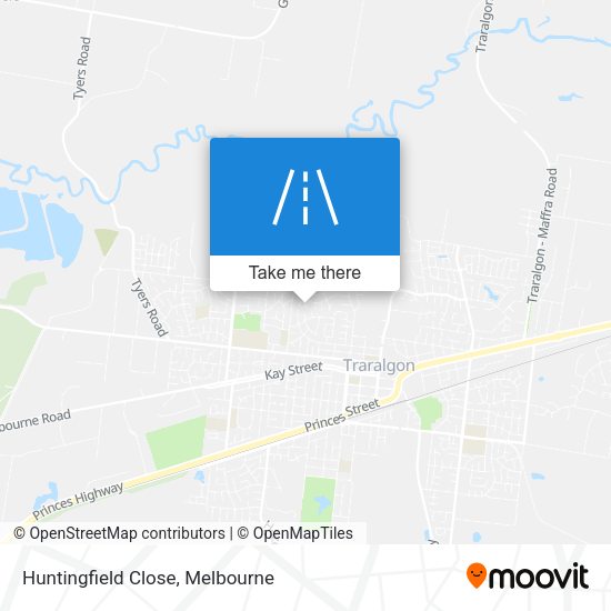 Huntingfield Close map