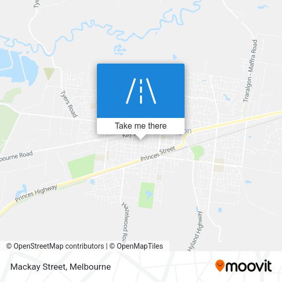 Mackay Street map