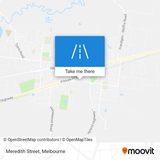 Meredith Street map
