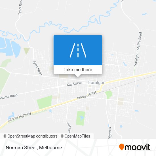 Norman Street map