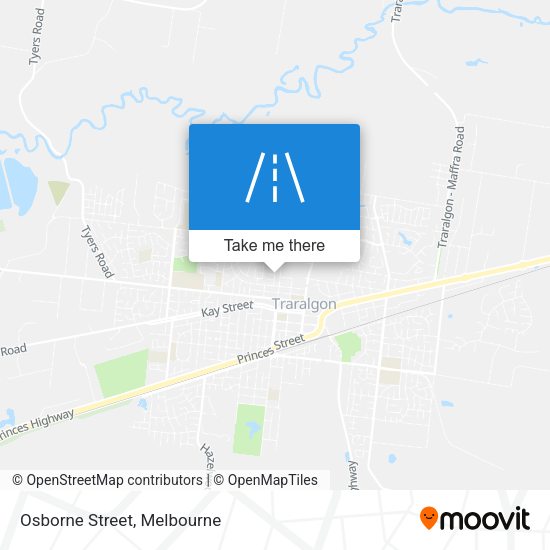 Osborne Street map