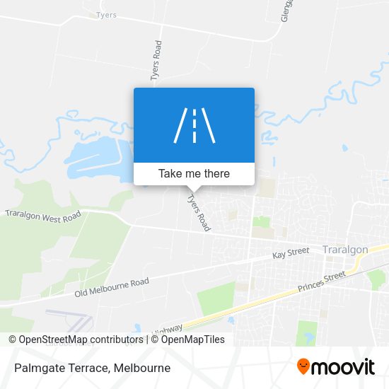 Palmgate Terrace map