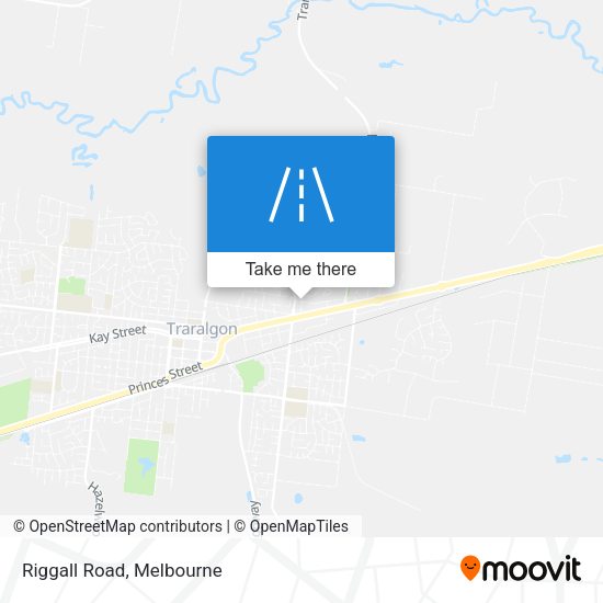 Riggall Road map