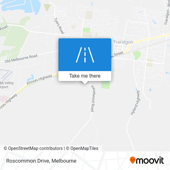 Roscommon Drive map