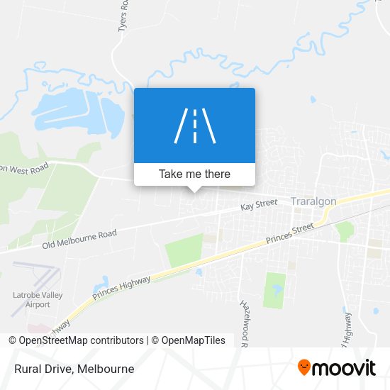 Rural Drive map