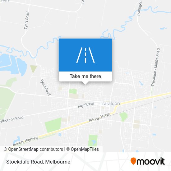 Stockdale Road map