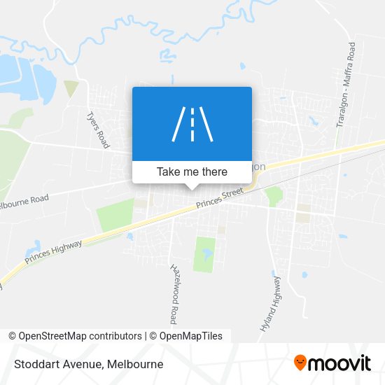 Stoddart Avenue map