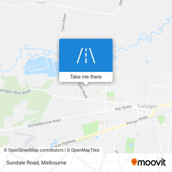 Sundale Road map