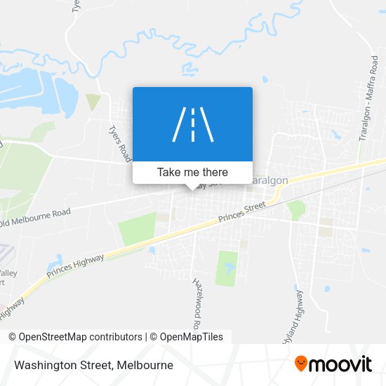 Washington Street map