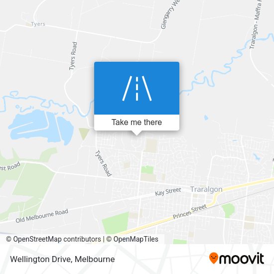 Wellington Drive map