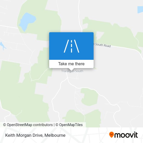 Keith Morgan Drive map