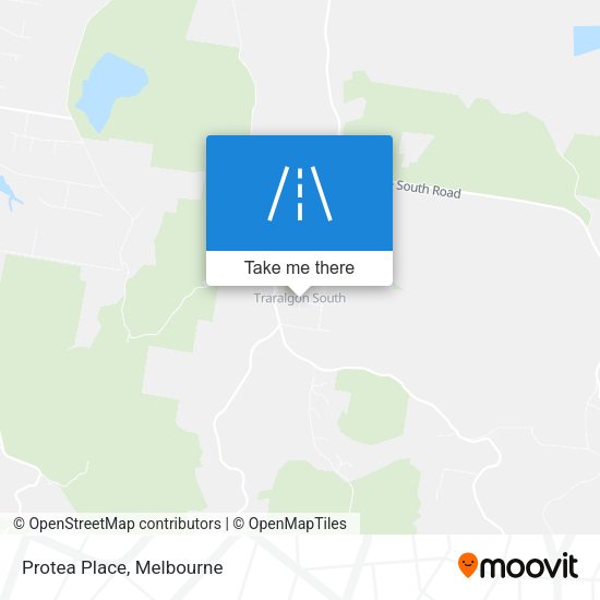 Protea Place map