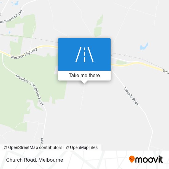 Church Road map