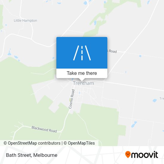 Bath Street map