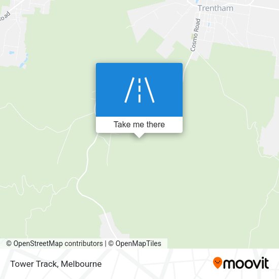 Tower Track map