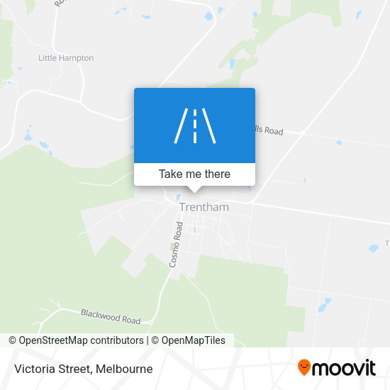 Victoria Street map