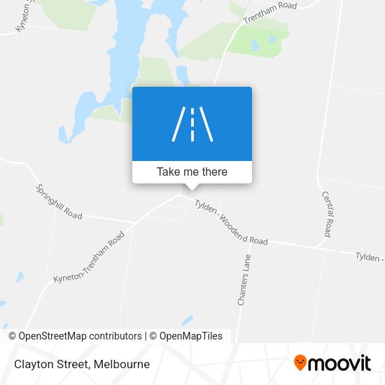 Clayton Street map