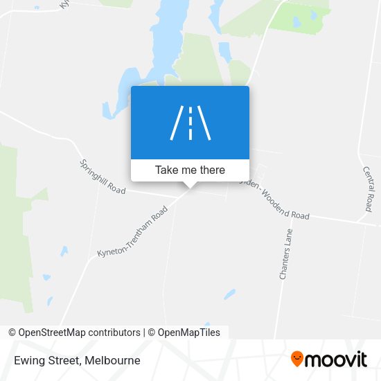 Ewing Street map