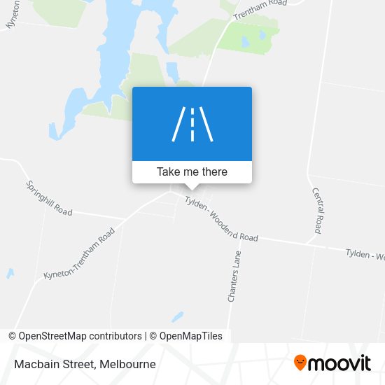 Macbain Street map