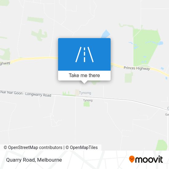 Quarry Road map
