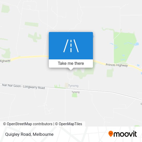 Quigley Road map