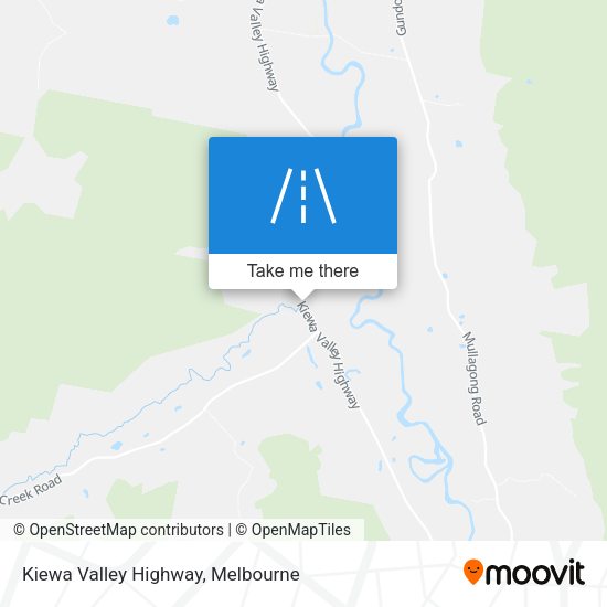 Kiewa Valley Highway map