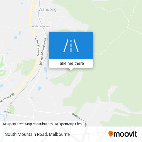 South Mountain Road map