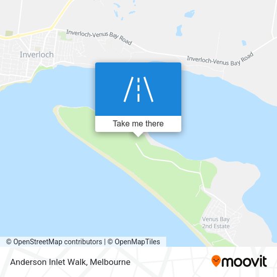 Anderson Inlet Walk map