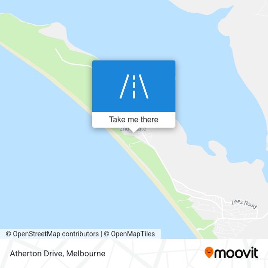Atherton Drive map