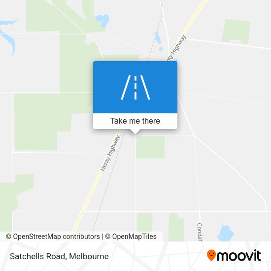 Satchells Road map