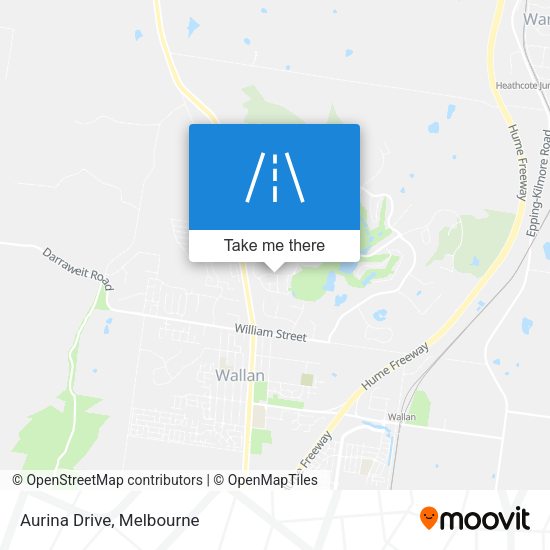 Aurina Drive map
