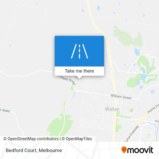 Bedford Court map
