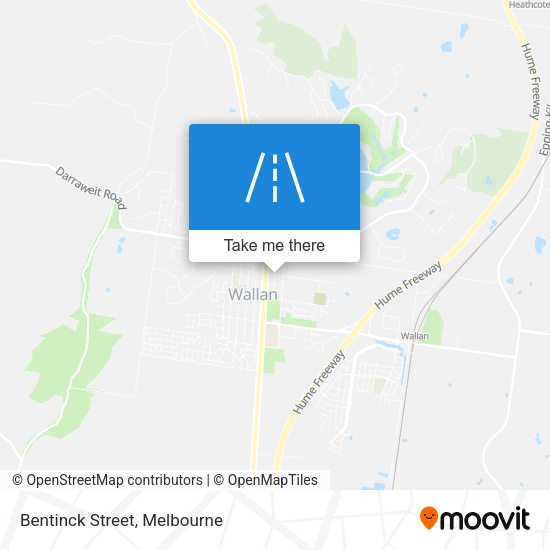Bentinck Street map