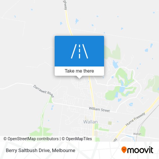 Berry Saltbush Drive map