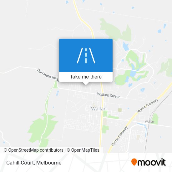 Cahill Court map