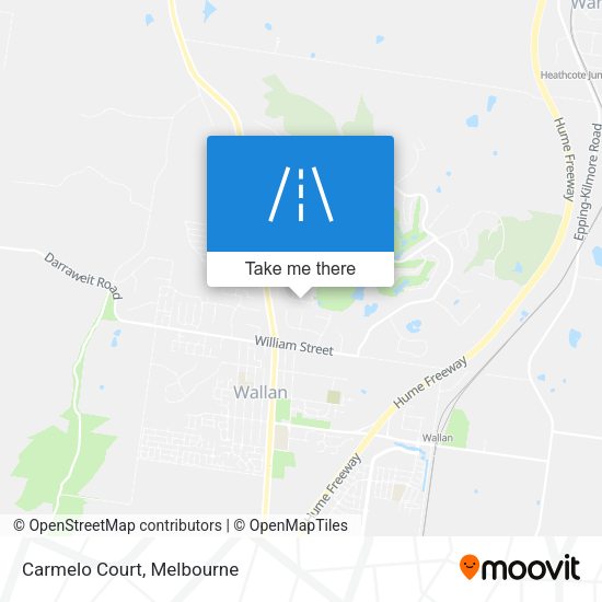 Carmelo Court map