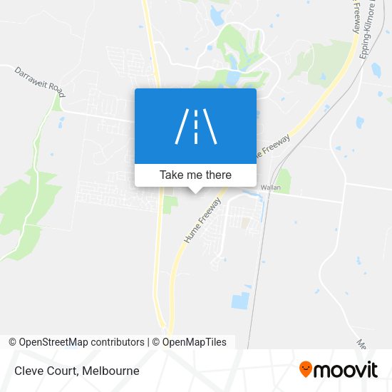 Cleve Court map
