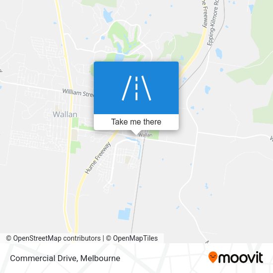 Commercial Drive map
